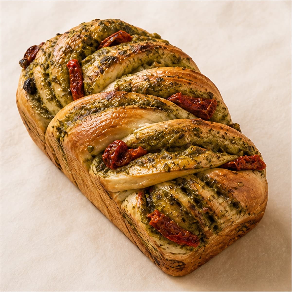 Babka pesto tomate séchée